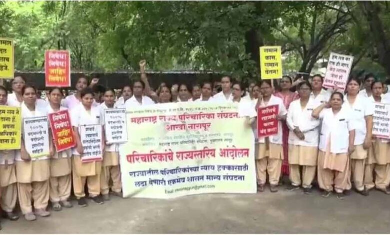 महाराष्ट्र-में-30-हजार-से-ज्यादा-नर्सें-अनिश्चितकालीन-हड़ताल-पर,-अस्पतालों-की-सेवाएं-ठप