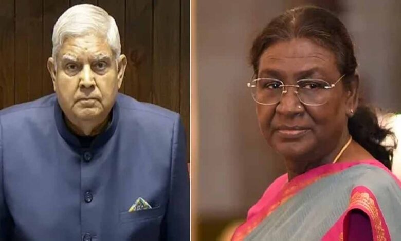 धनखड़-के-इस्तीफे-के-बाद-बढ़ी-हलचल,-उपसभापति-हरिवंश-पहुंचे-राष्ट्रपति-मुर्मू-से-मिलने