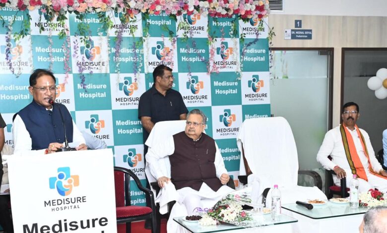 छत्तीसगढ़-में-हेल्थकेयर-बूस्ट:-मुख्यमंत्री-साय-ने-जताई-स्वास्थ्य-सुविधाओं-के-विस्तार-की-प्रतिबद्धता