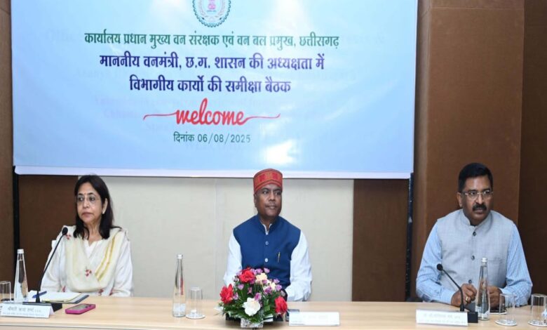 वनमंत्री-कश्यप-ने-वन्यप्राणी-के-संरक्षण-और-संवर्धन-के-लिए-विशेष-बल-देने-निर्देशित-किया