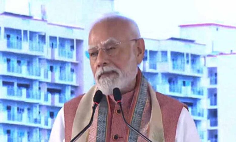नई-दिल्ली-में-पीएम-मोदी-का-तोहफा,-सांसदों-के-लिए-नए-फ्लैट्स-का-उद्घाटन