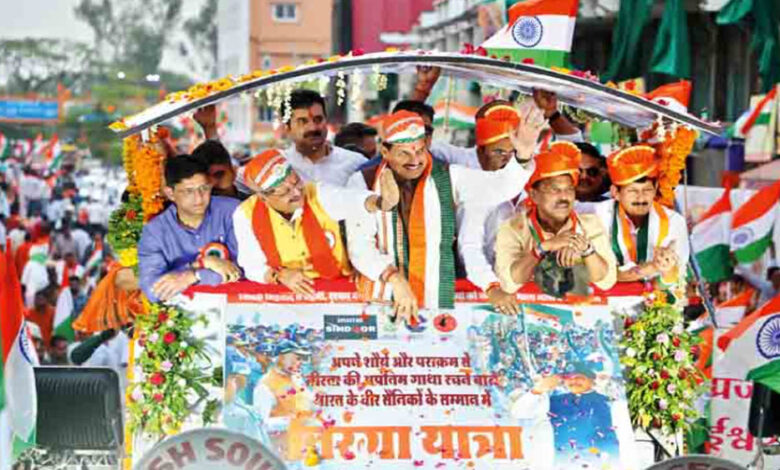 आज शाम राजबाड़ा से गांधी हॉल तक तिरंगा यात्रा, सीएम मोहन यादव होंगे मुख्य अतिथि