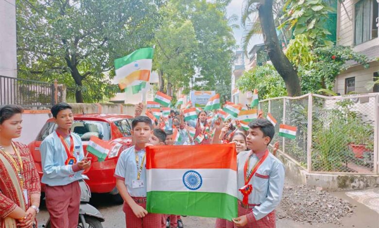 भारत-माता-जी-जय-से-गूंजा-हर्षवर्धन-नगर