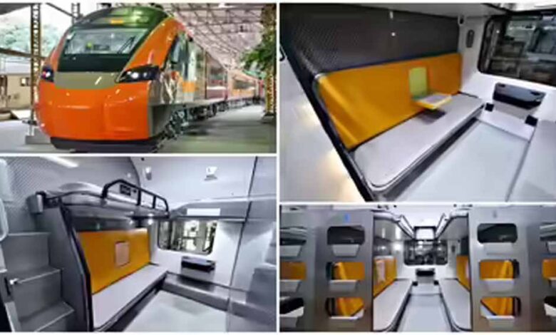 वंदे-भारत-स्लीपर-ट्रेन-इस-महीने-से-होगी-शुरू:-मिलेगी-आरामदायक-सीट-और-आधुनिक-सुविधाएं