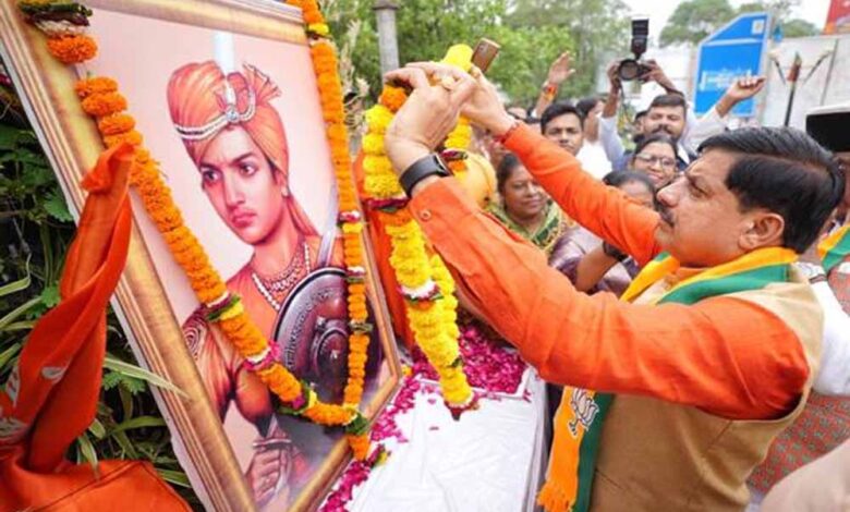 मुख्यमंत्री-डॉ.-यादव-ने-वीरांगना-रानी-अवंती-बाई-की-जयंती-पर-दी-श्रद्धांजलि