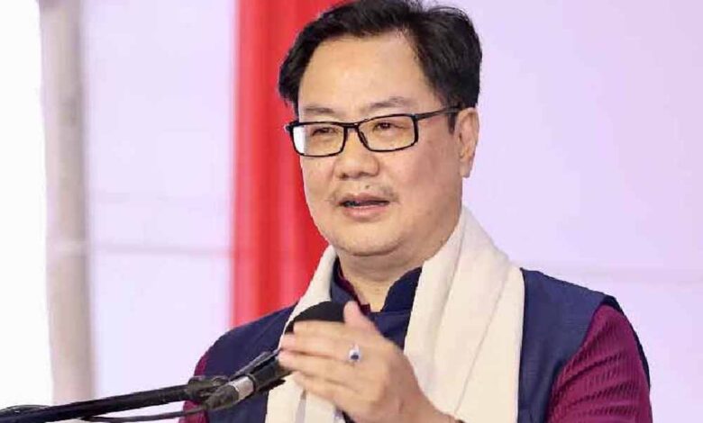 किरन रिजिजू का बयान: संसद में सरकार के काम में बाधा डालना है अलोकतांत्रिक