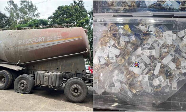 इंदौर-में-बड़ी-कार्रवाई-:-कार-की-सीट-से-मिले-4.79-करोड़-के-जेवर,-ट्रक-से-811-पेटी-शराब-बरामद