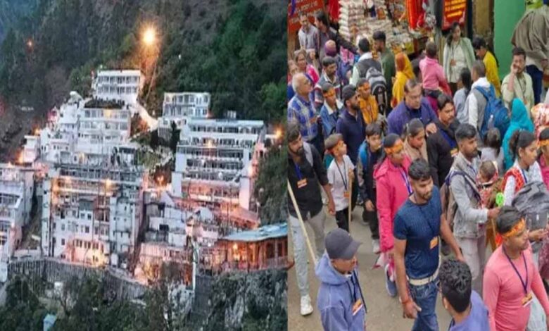 जम्मू-में-क्लाउडबर्स्ट-और-बारिश-से-हाहाकार,-क्लाउडबर्स्ट-और-भूस्खलन-से-रुकी-वैष्णो-देवी-यात्रा