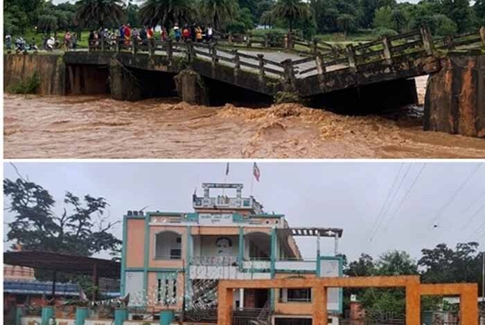 बस्तर-में-भारी-बारिश-का-कहर,-नदी-नाले-उफान-पर,-सैकड़ों-गांवों-का-संपर्क-टूटा