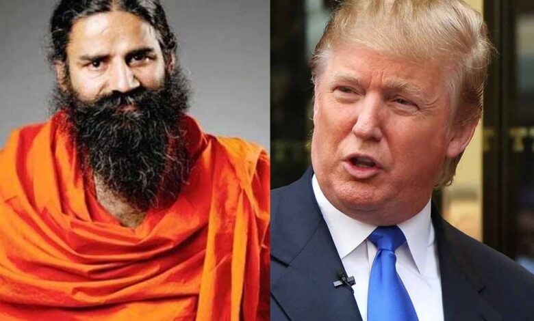बाबा-रामदेव-का-बयान:-भारत-और-चीन-मिलें-तो-डॉलर-आधा-रह-जाएगा,-ट्रंप-के-टैरिफ-बम-पर-टिपण्णी