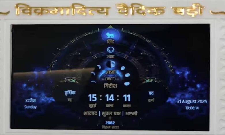 भोपाल-में-दुनिया-की-पहली-वैदिक-घड़ी-का-उद्घाटन,-cm-मोहन-यादव-करेंगे-शुरुआत