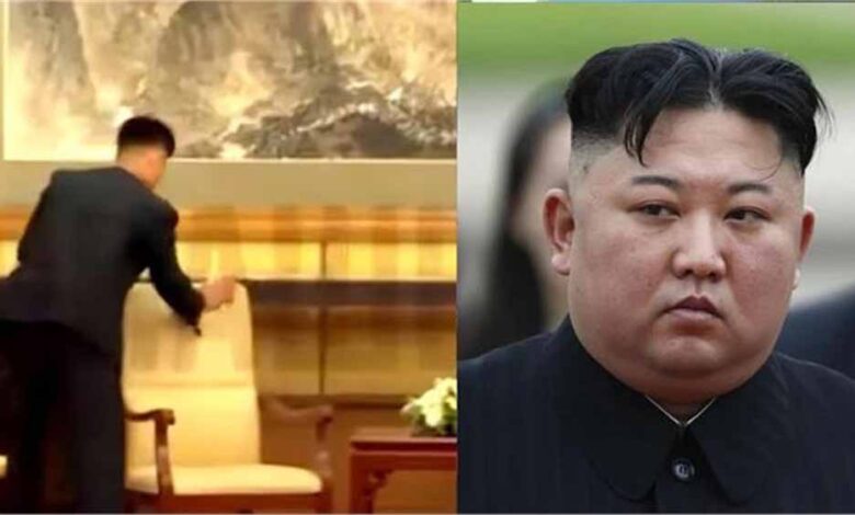 पुतिन-से-मिलने-के-बाद-किम-जोंग-का-जूठा-गिलास-ले-गए-बॉडीगार्ड्स,-वीडियो-वायरल