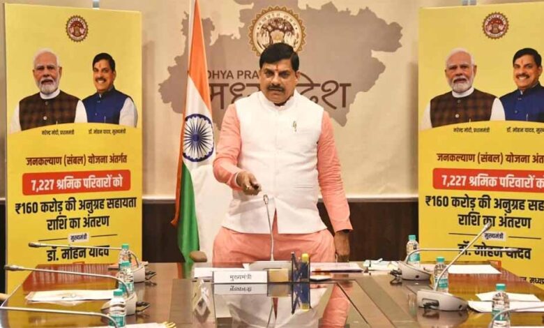 मुख्यमंत्री-का-बड़ा-कदम:-संबल-योजना-के-7,227-श्रमिकों-के-खातों-में-सिंगल-क्लिक-से-पहुँचे-160-करोड़-रुपये