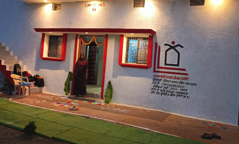 रायपुर-:-प्रधानमंत्री-आवास-योजना-से-मिला-सुरक्षित-आशियाना