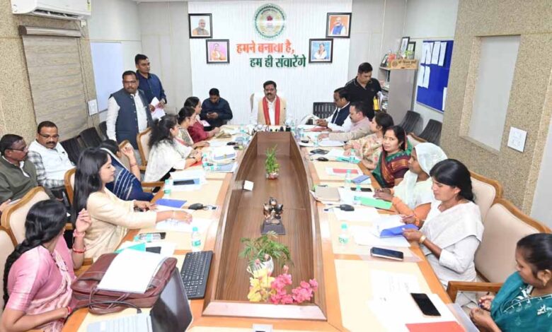 उप-मुख्यमंत्री-विजय-शर्मा-से-जिला-पंचायत-अध्यक्षों-ने-विभिन्न-मांगों-पर-की-चर्चा