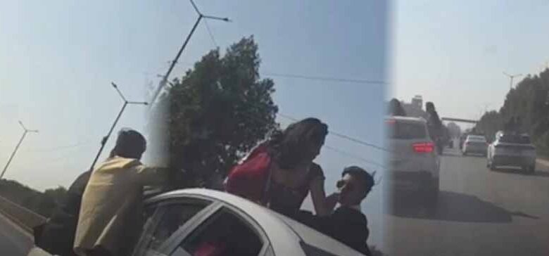 reel-बनाने-का-जुनून-पड़ा-भारी:-चलती-कार-में-स्टंट,-पुलिस-ने-चालकों-को-किया-गिरफ्तार,-5-गाड़ियां-जब्त