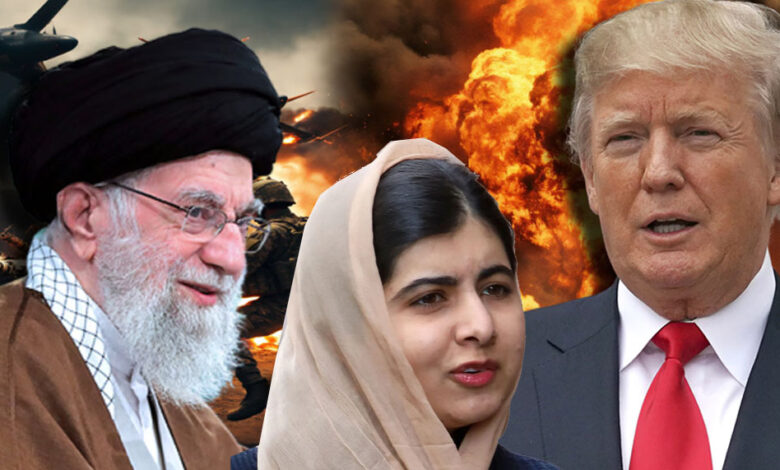 ईरान-में-us-का-एक्शन-मोड,-नागरिकों-को-भागने-की-सलाह,-मलाला-का-महिलाओं-के-लिए-संदेश