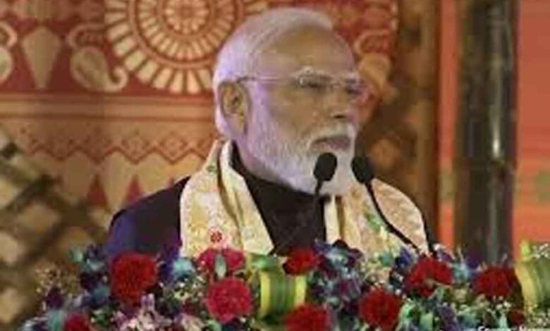 काजीरंगा-एलिवेटेड-कॉरिडोर-का-शिलान्यास,-पीएम-मोदी-बोले-‘विकास-भी,-विरासत-भी’