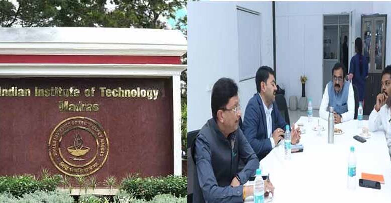 आईआईटी-मद्रास-में-3d-प्रिंटिंग-तकनीक-का-अवलोकन,-लोक-निर्माण-मंत्री-राकेश-सिंह-ने-देखी-फ्यूचर-रेडी-निर्माण-प्रणाली