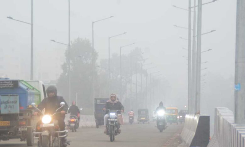 मप्र-में-मौसम-का-अलर्ट:-ग्वालियर-दतिया-और-रीवा-में-घना-कोहरा,-विजिबिलिटी-सिर्फ-50-मीटर;-8-जिलों-में-बारिश