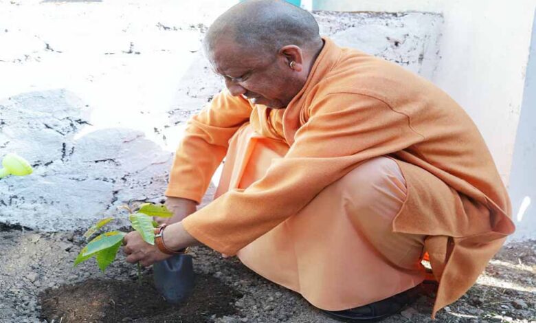 सीएम-योगी-ने-गुरु-गोरखनाथ-महाविद्यालय-में-किया-पौधरोपण