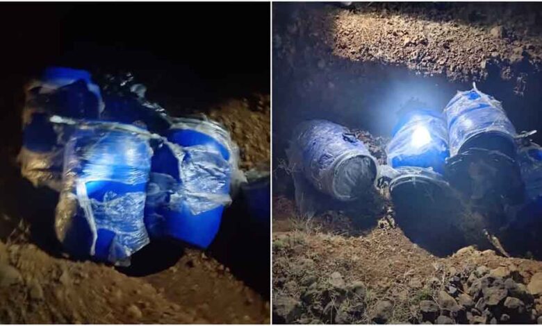 mp-के-राजगढ़-में-5-करोड़-का-ड्रग्स-केमिकल-बरामद,-राजस्थान-बॉर्डर-से-सटे-इलाके-में-बड़ी-कार्रवाई