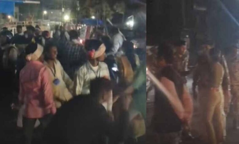 रैली-में-हिडमा-के-गीत-की-गूंज,-‘हमारे-हक-की-जंग’-पर-झूमे-लोग,-पुलिस-रही-तैनात