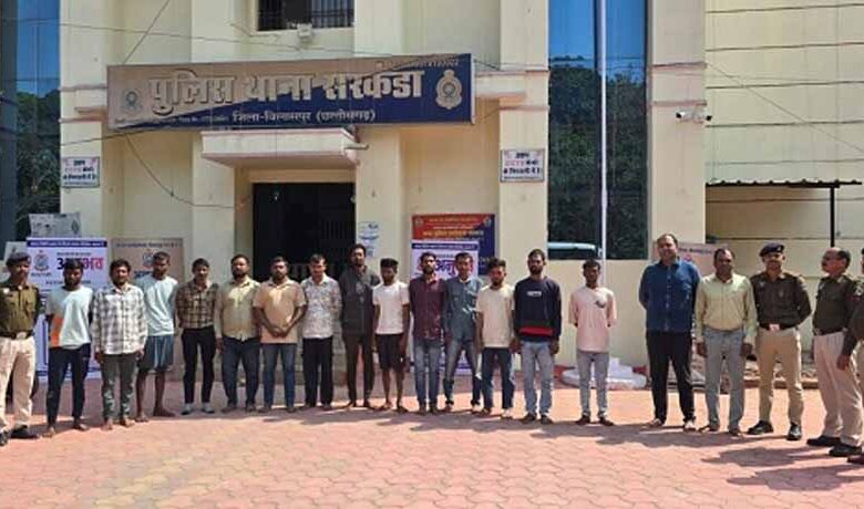 कांम्बिंग-गश्त-में-126-वारंटी-और-11-फरार-आरोपी-पकड़े,-300-जवानों-ने-संभाला-मोर्चा