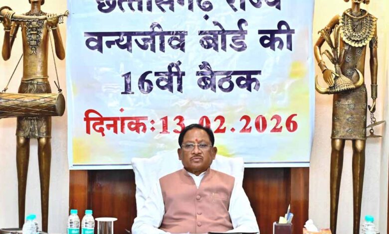 वन्यजीवों-के-प्राकृतिक-आवास-की-सुरक्षा-और-सह-अस्तित्व-के-सिद्धांतों-के-अनुरूप-हो-सभी-गतिविधियों-का-संचालन-:-मुख्यमंत्री-साय