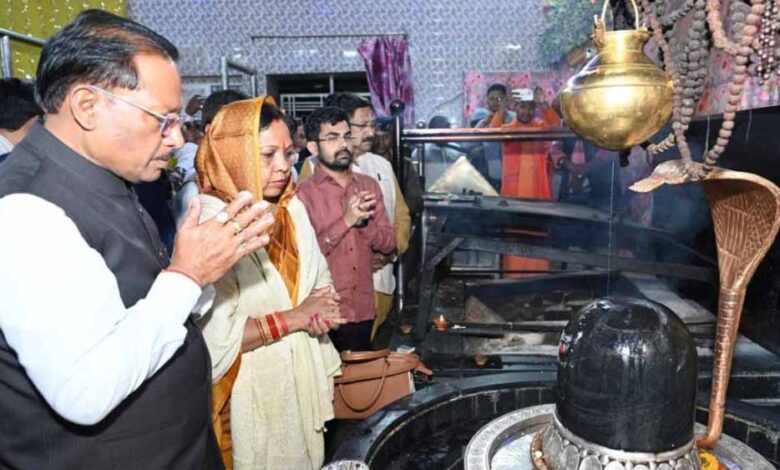 cm-साय-ने-की-श्री-सत्यनारायण-बाबा-की-पूजा,-महाशिवरात्रि-पर-दी-1.20-करोड़-के-विकास-कार्यों-की-सौगात