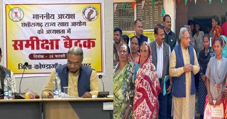 छत्तीसगढ-राज्य-खाद्य-आयोग-के-अध्यक्ष-संदीप-शर्मा-ने-ली-अधिकारियों-की-बैठक