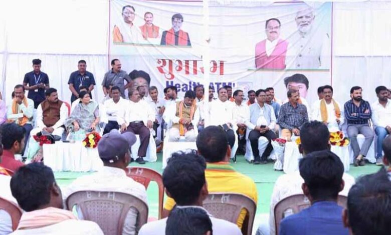 भानपुरी-में-आधुनिक-तकनीक-और-बुनियादी-ढांचे-का-अनूठा-संगम-हेल्थ-एटीएम-का-शुभारंभ