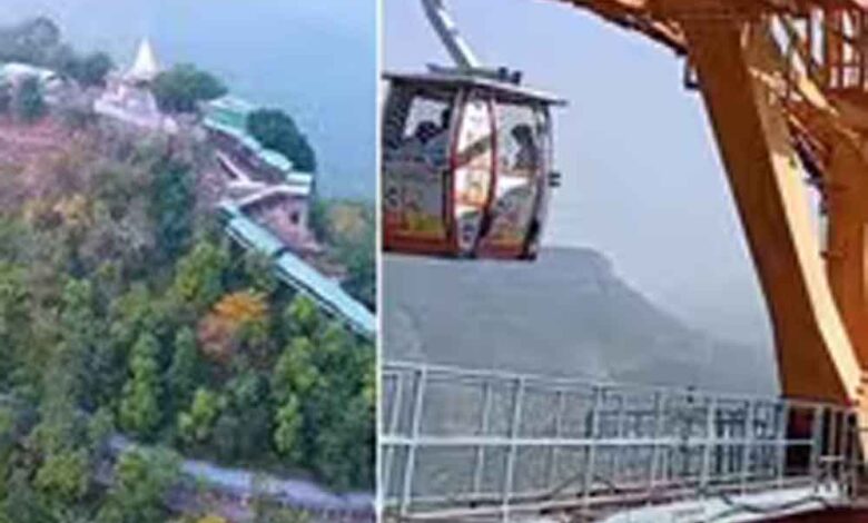 मैहर-शारदा-मंदिर-रोपवे-14-मार्च-तक-बंद,-मेंटेनेंस-के-चलते-सेवा-ठप;-ऑनलाइन-टिकट-का-मिलेगा-रिफंड