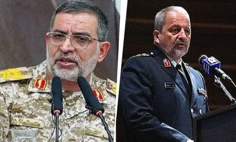 एक-दिन-में-इजरायल-के-दो-शिकार,-ईरान-के-2-बड़े-कमांडर-मारे-गए,-irgc-और-बासिज-फोर्स-पर-हमला