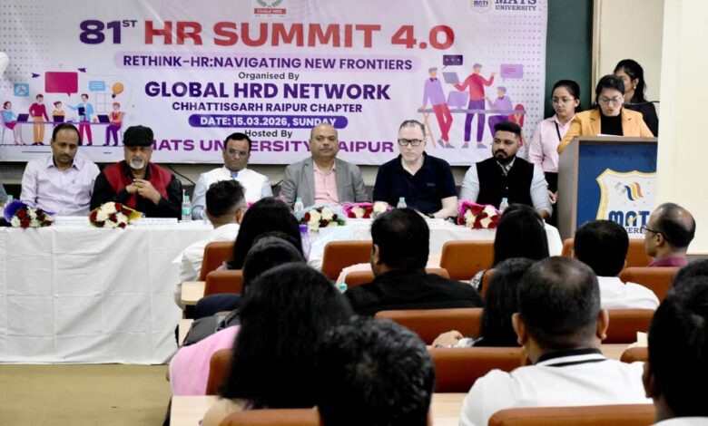 मैट्स-विश्वविद्यालय-में-81वीं-जीएचआरडीएन-बैठक-के-तहतhr-summit-4.0-का-आयोजन,-प्रमुख-विशेषज्ञों-की-भागीदारी