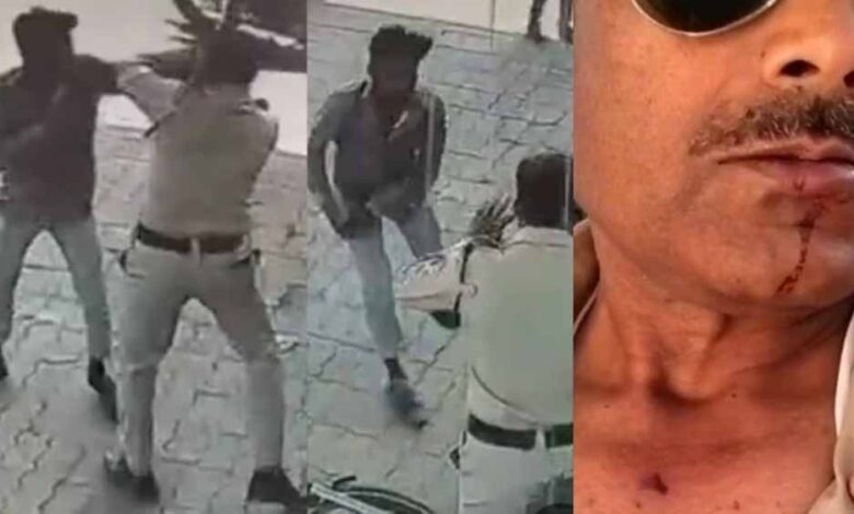 बड़वानी-पेट्रोल-पंप-पर-हंगामा:-बोतल-डिब्बों-में-तेल-भर-ले-गए-लोग,-पुलिसकर्मी-पर-हमला