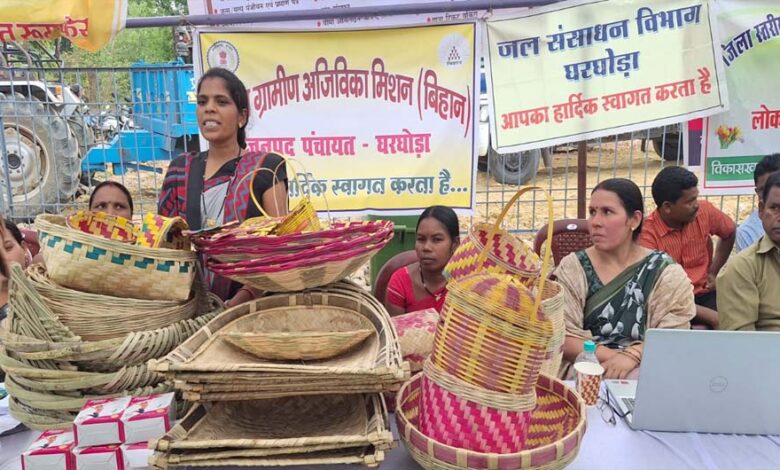 आत्मनिर्भरता-की-मिसाल-बनीं-ग्रामीण-महिलाएं,-गृह-उद्योग-और-हस्तशिल्प-से-संवर-रहा-भविष्य