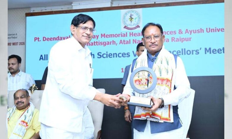 स्वस्थ नागरिक ही विकसित छत्तीसगढ़ की आधारशिला – स्वास्थ्य क्षेत्र में नवाचार को नई दिशा देगा वाइस चांसलर मीट-2026 : CM साय