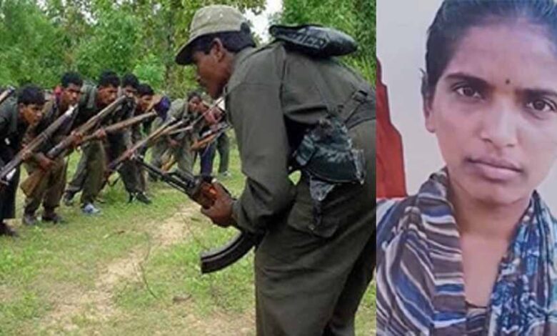 मुठभेड़-में-ढेर-नक्सली-लीडर-रूपी-को-‘शहीदी-विदाई’:-अंतिम-संस्कार-में-गूंजा-हिडमा-सांग