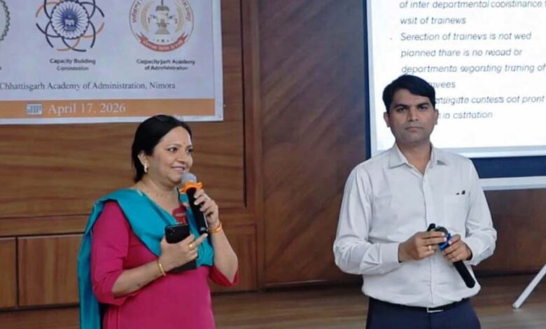 रायपुर-:-छत्तीसगढ़-प्रशासन-अकादमी-रायपुर-में-मिशन-कर्मयोगी-के-तहत-संस्थागत-क्षमता-निर्माण-कार्यशाला-आयोजित