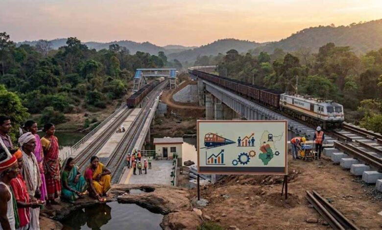 jagdalpur-रावघाट-रेल-लाइन-से-बदलेगी-बस्तर-की-तस्वीर,-65-साल-पुरानी-मांग-को-मिली-रफ्तार