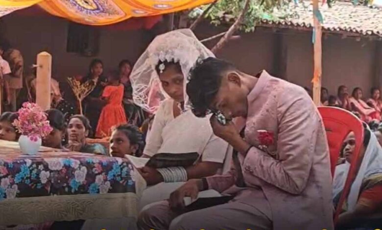 surguja-में-अनोखी-शादी:-बारात-लेकर-पहुंची-ईसाई-दुल्हन,-विदाई-में-रो-पड़ा-दूल्हा