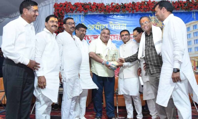 छत्तीसगढ़-में-‘श्री-अग्रोहा-पैलेस’-का-भूमिपूजन:-मंत्री-राजेश-अग्रवाल-ने-किया-शुभारंभ