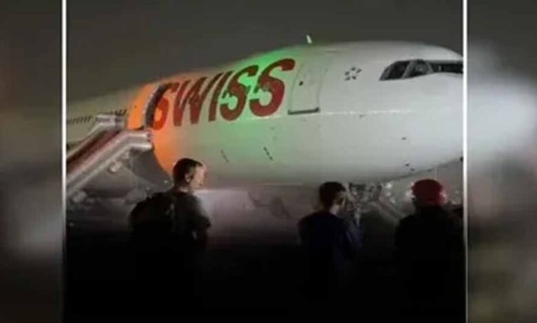 दिल्ली-एयरपोर्ट-पर-बड़ा-हादसा-टला,-स्विस-फ्लाइट-lx-147-के-इंजन-में-टेकऑफ-के-दौरान-लगी-आग