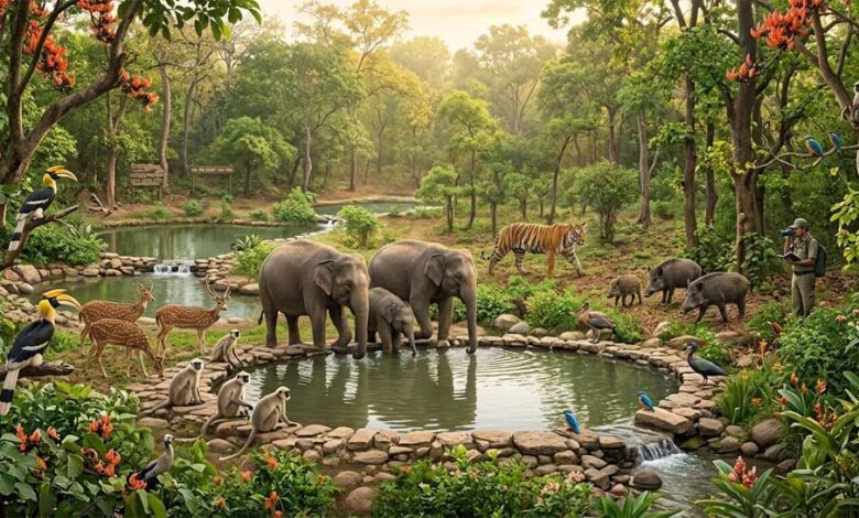 वन्य-जीवों-के-लिए-जीवनदायिनी-पहल-जंगलों-में-जल-स्त्रोतों-का-विस्तार