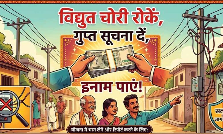 विद्युत-चोरी-रोकें,-इनाम-पाएं