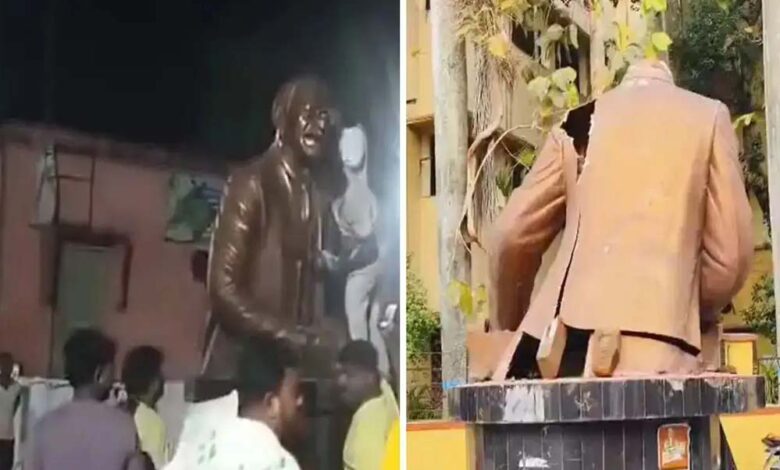 बंगाल-में-तनाव:-भीड़-ने-तोड़ी-लेनिन-की-मूर्ति,-कांग्रेस-ने-tmc-दफ्तर-पर-किया-कब्जा