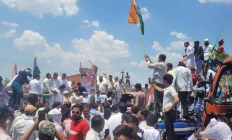 किसानों-के-मुद्दे-पर-कांग्रेस-का-चक्काजाम,-mp-के-हाईवे-पर-घंटों-थमी-रफ्तार
