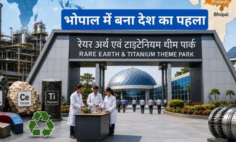 भोपाल-में-आज-देश-का-पहला-रेयर-अर्थ-टाइटेनियम-पार्क-होगा-उद्घाटन