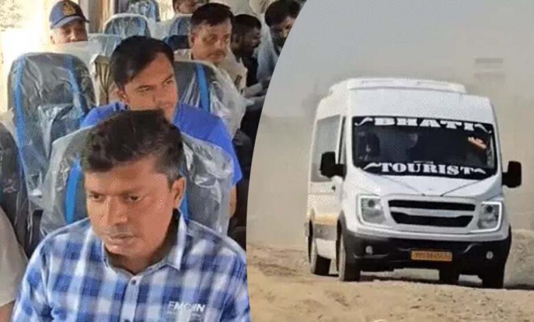pm-मोदी-और-cm-यादव-की-अपील-का-असर:-उज्जैन-में-अधिकारी-ट्रैवलर-बस-से-पहुंचे,-6750-का-सफर-सिर्फ-250-रुपये-में